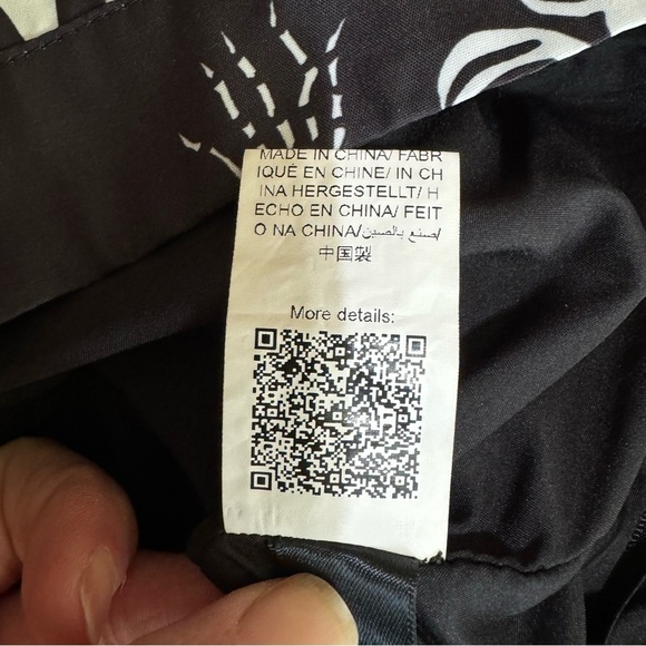 SHEIN High Waist Skeleton Print Punk Skirt - Picture 9 of 9